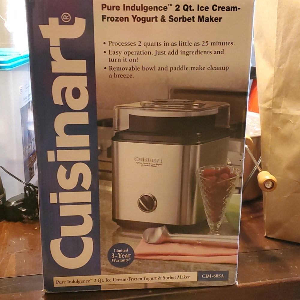 Ice cream and Sorbet Maker